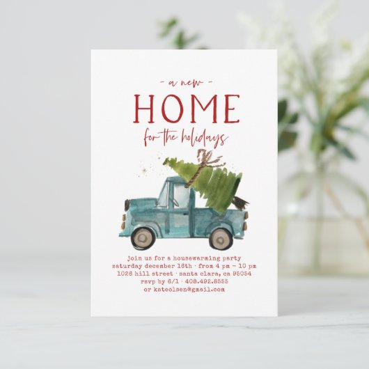 Invitation de Noël (Debout devant)