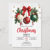Invitation de Noël (Devant)