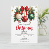 Invitation de Noël (Debout devant)
