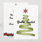Invitation de Noël (Devant / Derrière)