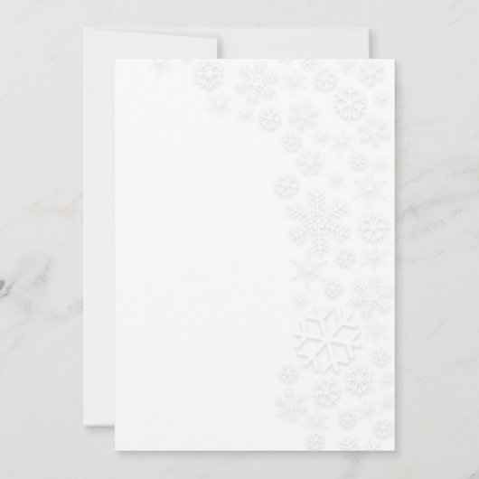 Invitation de Noël (Dos)