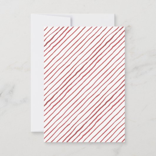 Invitation de Noël (Dos)