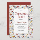 Invitation de Noël (Devant / Derrière)