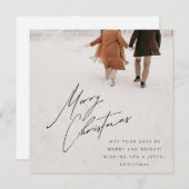 Invitation de Noël (Devant / Derrière)