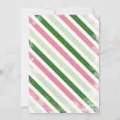 Invitation de Noël (Dos)