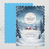 invitation de Noël 2023 décembre 25e, (Devant / Derrière)