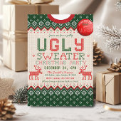 Invitation de Noël à la fête de Noël