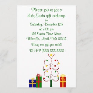 Invitation de Noël à Père Noël