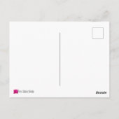 Invitation de Noël, aquarelle Noël (Dos)