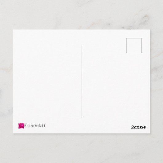 Invitation de Noël, aquarelle Noël (Dos)