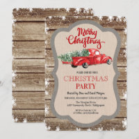 Invitation de Noël au flocon de neige avec vieux c