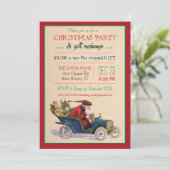 Invitation de Noël au Père Noël (Debout devant)