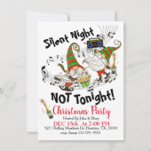 Invitation de Noël aux nains dansants (Devant)
