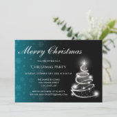 Invitation de Noël avec dégradé de couleur (Debout devant)