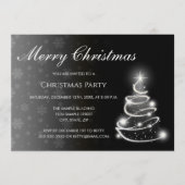 Invitation de Noël avec dégradé de couleur (Devant)