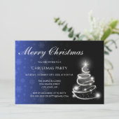 Invitation de Noël avec dégradé de couleur (Debout devant)
