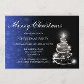 Invitation de Noël avec dégradé de couleur (Devant)