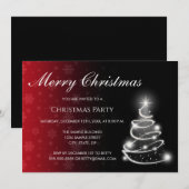 Invitation de Noël avec dégradé de couleur (Devant / Derrière)