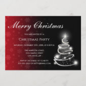 Invitation de Noël avec dégradé de couleur (Devant)