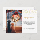 Invitation de Noël, Carte postale Invitation de No (Devant / Derrière)