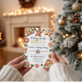 Invitation de Noël Cookie Exchange Party