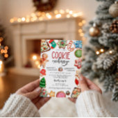 Invitation de Noël Cookie Exchange Party
