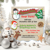 Invitation de Noël Cookie Swap Party