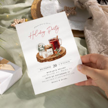Invitation de Noël Cosy