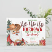 Invitation de Noël Cowboy, Country Hodown Chris (Debout devant)