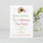 Invitation de Noël de carlin (Debout devant)