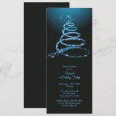 Invitation de Noël de la fête annuelle (Devant / Derrière)