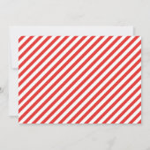 Invitation de Noël de Noël créative (Dos)