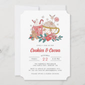 Invitation de Noël de Noël Retro (Devant)