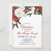 Invitation de Noël de vacances d'hiver (Devant)