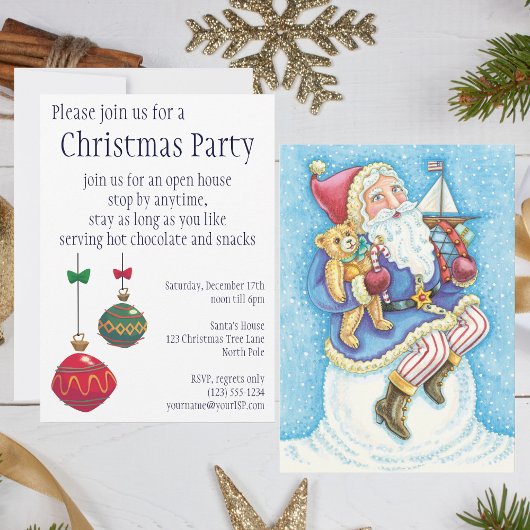 Invitation de Noël du Père Noël