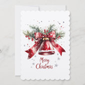 Invitation de Noël Elegant (Dos)