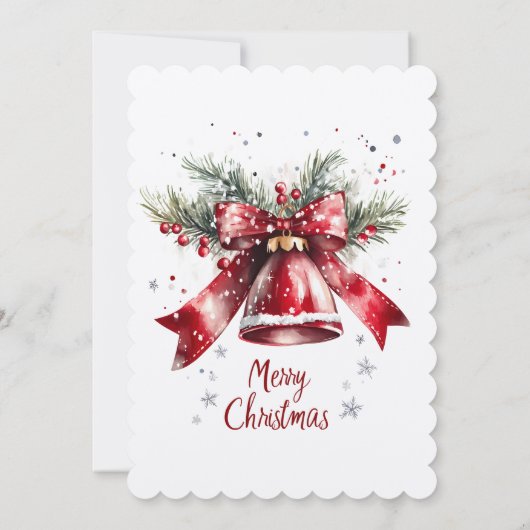 Invitation de Noël Elegant (Dos)