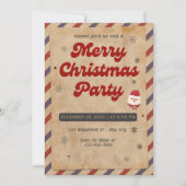 Invitation de Noël élégante - Personnalisable (Devant)