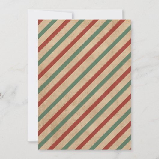 Invitation de Noël élégante - Personnalisable (Dos)