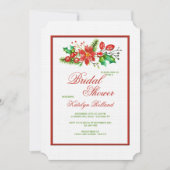 Invitation de Noël en guirlande (Devant)