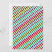 Invitation de Noël Flamant rose (Dos)