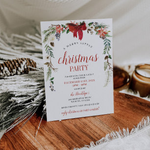 Invitation de Noël - Invitation à la fête de Noël