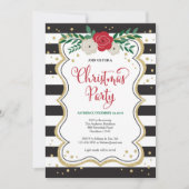 Invitation de Noël, Invitation de fête de Noël (Devant)