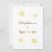 Invitation de Noël, Invitation de Noël (Dos)