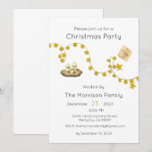 Invitation de Noël, Invitation de Noël (Devant / Derrière)