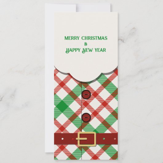 Invitation de Noël, Invitation de Noël (Dos)