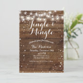 Invitation de Noël Jingle & Mingle (Debout devant)