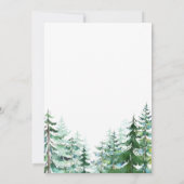 Invitation de Noël Jingle & Mingle (Dos)