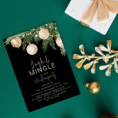 Invitation de Noël Jingle & Mingle