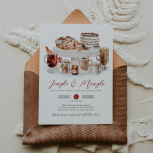 Invitation de Noël Jingle & Mingle